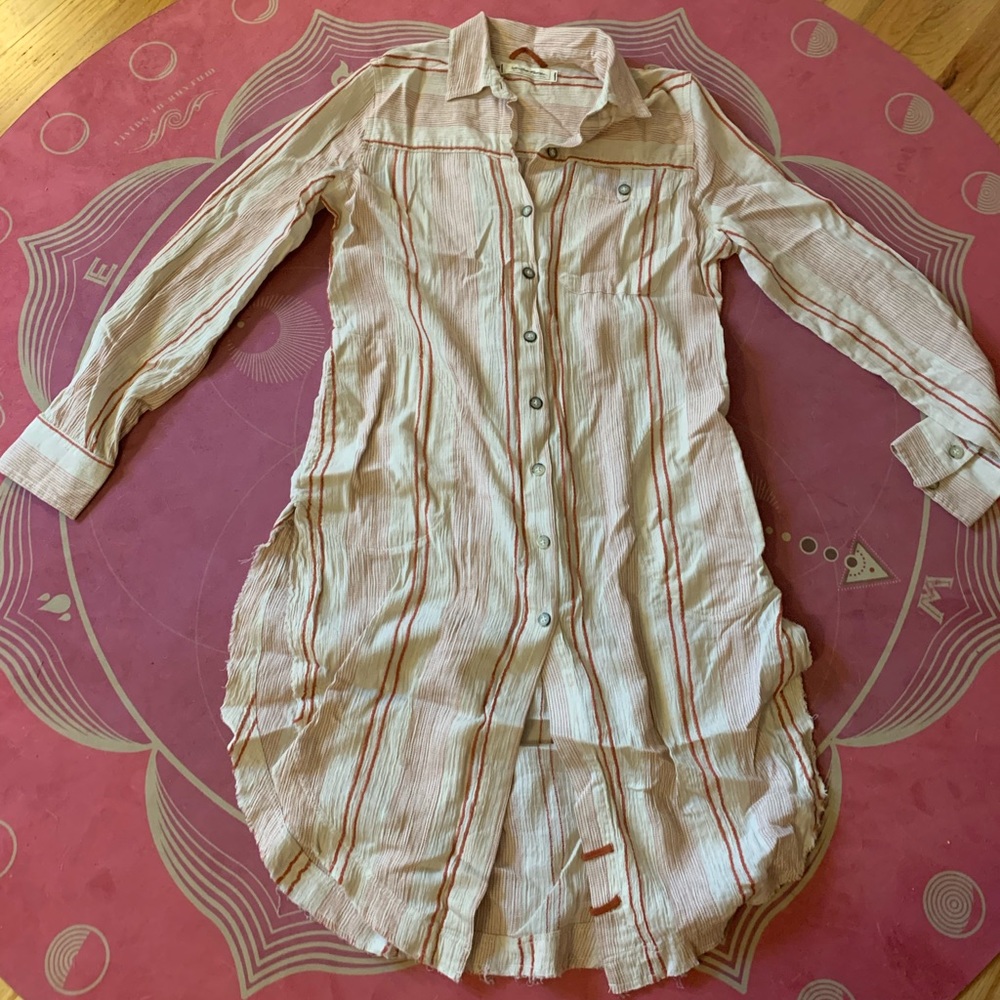 Free people shirt dress